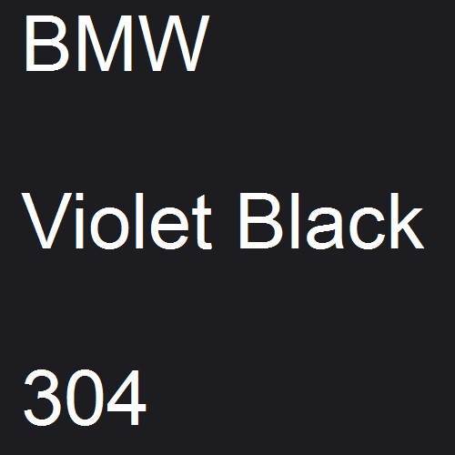 BMW, Violet Black, 304.